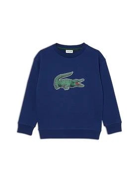 Lacoste | Boys' Cotton Crewneck Graphic Sweatshirt - Little Kid, Big Kid 7.5折