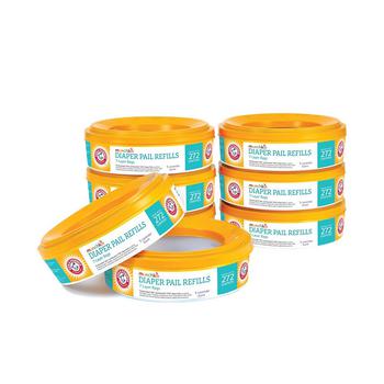 商品Munchkin | Arm and Hammer Diaper Pail Refill Rings, 8 Pack,商家Macy's,价格¥407图片