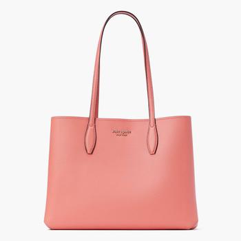kate spade tote单肩包, Kate Spade | Kate Spade New York Women's All Day Grapefruit Pop Large Tote Bag - Garden Rose商品图片 额外6.5折, 额外六五折