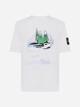 The North Face | Print cotton t-shirt商品图片,