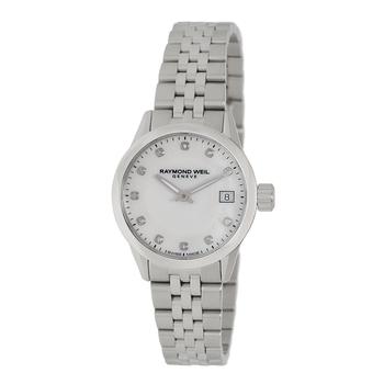 雷蒙威是什么牌子, Raymond Weil | Raymond Weil Freelancer Diamond Quartz Women's Watch 5626 ST 97081商品图片 5.1折, 独家减免邮费