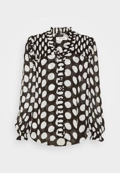 Diane von Furstenberg | Gian Carlo Top In Black Dot商品图片,5.8折