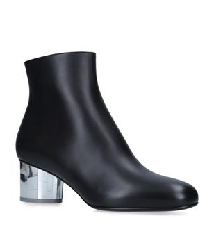 菲拉格慕鞋女靴, Salvatore Ferragamo | Leather Florrie Ankle Boots 55商品图片 