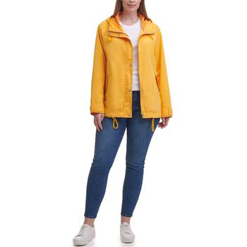 李维斯外套, Levi's | Trendy Plus Size Hooded Rain Jacket商品图片 8.6折×额外7折, 额外七折