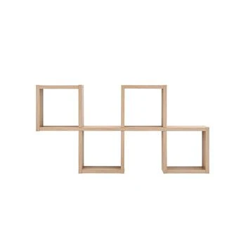 Danya B | Cubby Chessboard Wall Shelf, Horizontal or Vertical,商家Macy's,价格¥409