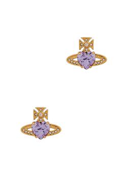 Vivienne Westwood | Ariella orb gold-tone stud earrings商品图片,