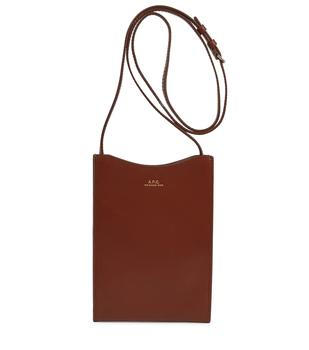 A.P.C. | Jamie leather crossbody bag商品图片 