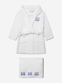 商品Cotton and Company | Baby Boys Cotton Guardsmen Bathrobe And Towel Set,商家Childsplay Clothing,价格¥898图片