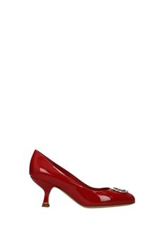 Salvatore Ferragamo | 女式 Serina 漆皮高跟鞋商品图片,3.7折