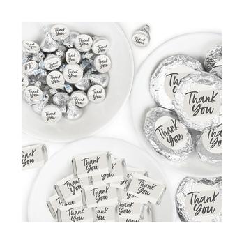 商品Champagne Elegantly Simple - Guest Party Favors Candy Favor Sticker Kit - 304 Pc图片