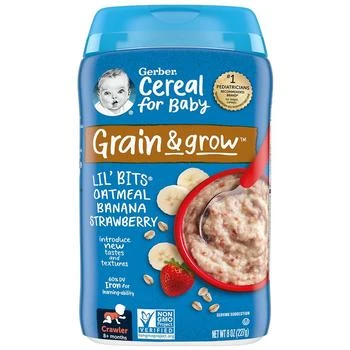 Gerber | Lil' Bits 香蕉草莓麦片粥,商家Walgreens,价格¥37