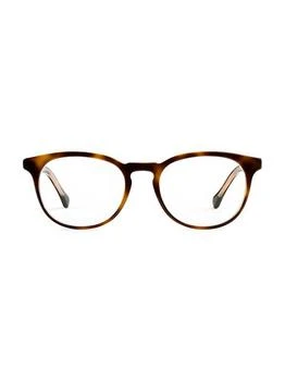 Felix Gray | Roebling 49MM Round Blue Light Glasses,商家Saks Fifth Avenue,价格¥704