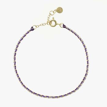 推荐The alkemistry auric chain & thread bl- purple-lilac商品