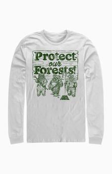 推荐Star Wars Protect Our Forest Long Sleeve T-Shirt商品