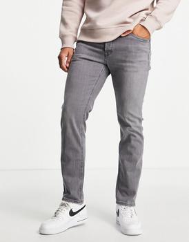 迈克达威, Jack & Jones | Jack & Jones Intelligence Mike straight fit jeans in vintage in light grey商品图片 8.5折