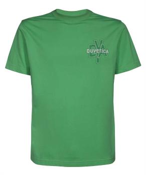 DUVETICA | DUVETICA 男士绿色棉质短袖T恤 VXRT00423K0001-GNL商品图片,满$100享9.5折, 满折