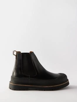 推荐Prescott leather Chelsea boots商品