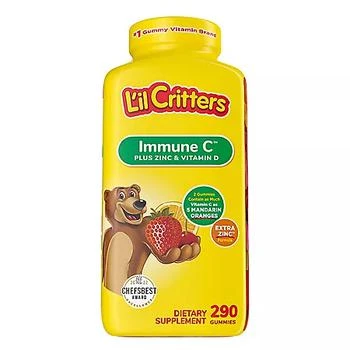 推荐L'il Critters Kids' Immune C Plus Zinc and Vitamin D Gummy Bears (290 ct.)商品