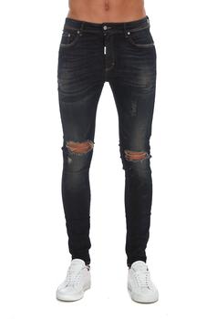 Represent | Represent Destroyed Skinny Jeans - 32 / Blue(轻微瑕疵）商品图片,8.4折, 独家减免邮费