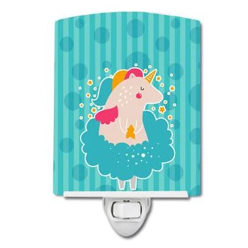 Caroline's Treasures | Unicorn Ballerina Ceramic Night Light,商家Verishop,价格¥192