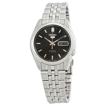 精工5号价格, Seiko | Series 5 Automatic Black Dial Mens Watch SNK361商品图片 3.9折