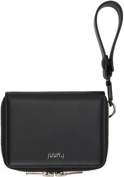 推荐Black Leather Zipper Wallet商品