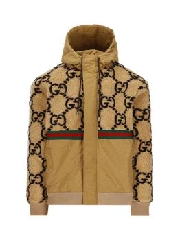 Gucci | Gucci GG Jacquard Long-Sleeved Jacket 5.9折, 独家减免邮费
