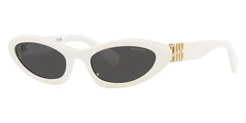 推荐Dark Gray Cat Eye Ladies Sunglasses MU 09YS 1425S0 54商品