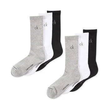 product Men's Athletic Performance Crew Socks 6-Pack image