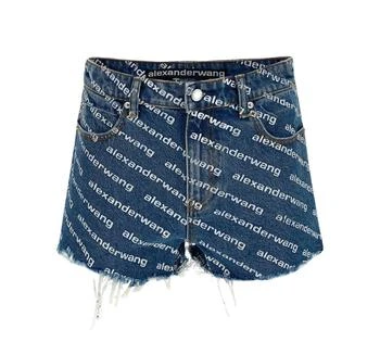 推荐Alexander Wang Bite Logo Shorts商品