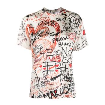 时尚burberry t恤女装, Burberry | Burberry 博柏利 女士圆领印花图案T恤 8024116商品图片 满$100享9.5折, 满折