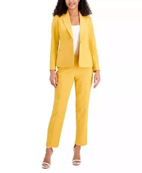 Le Suit | Women's Crepe One-Button Pantsuit, Regular & Petite Sizes,商家Macy's,价格¥527