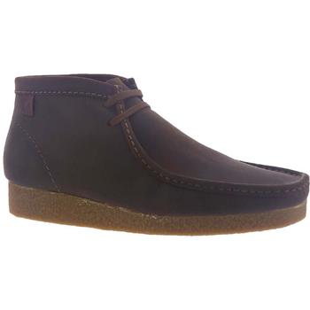 clarks wallabee价格, Clarks | Clarks Men's Shacre Leather Wallabee Lace Up Moc Toe Ankle Boot商品图片 6.3折