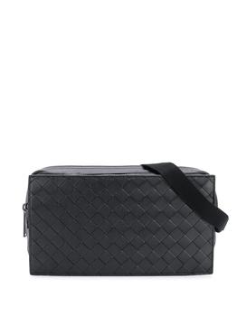 商品Bottega Veneta | Bottega Veneta Men's  Black Leather Belt Bag,商家StyleMyle,价格¥6977图片