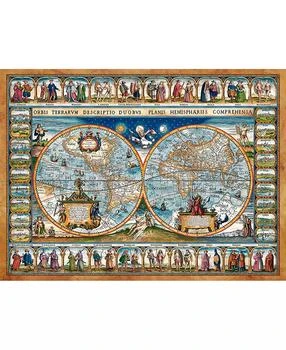 Castorland | Map of the world, 1639 2000 Piece Jigsaw Puzzle,商家Macy's,价格¥247