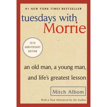 Barnes & Noble | Tuesdays With Morrie- An Old Man, A Young Man, And Life's Greatest Lesson, 25Th Anniversary Edition by Mitch Album,商家Macy's,价格¥105