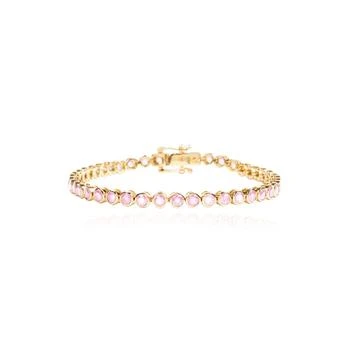 The Lovery | Pink Sapphire Bezel Bracelet,商家Premium Outlets,价格¥32322