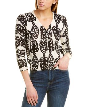 samantha sung, SAMANTHA SUNG | Samantha Sung Charlotte Cashmere & Silk-Blend Cardigan商品图片 1.7折
