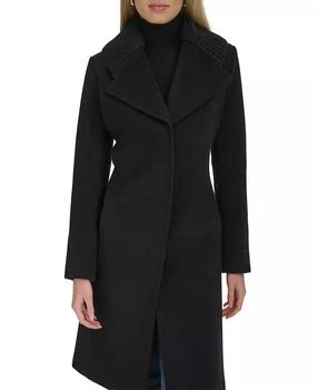 Cole Haan | Women's Shawl Collar Wool-Blend Coat,商家Macy's,价格¥1440