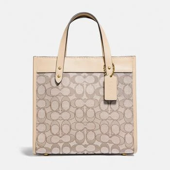 推荐Coach Women's Field Tote Bag - Chalk Multi商品