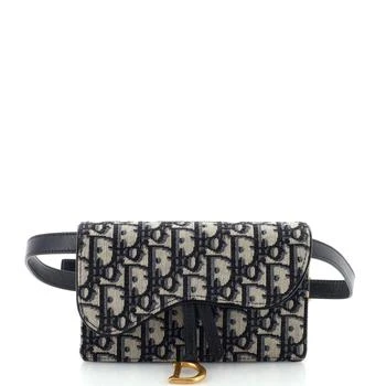 [�二手商品] Dior | Saddle Rectangular Belt Bag Oblique Canvas,商家Premium Outlets,价格¥6831