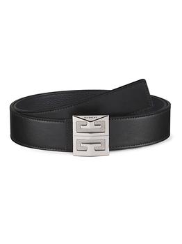 纪梵希男装直邮, Givenchy | 4G Reversible Leather Belt商品图片 