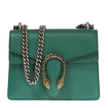 古驰链条包, Gucci | GUCCI 古驰  女士绿色皮革链条包 421970-CAOGX-3120商品图片 满$100享9.5折, 满折