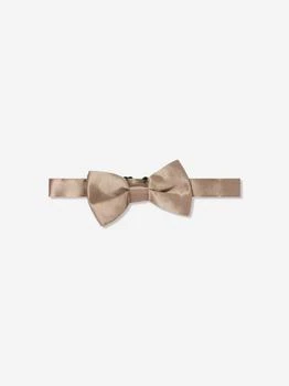 Dolce & Gabbana | Dolce & Gabbana Baby Boys Silk Bow Tie in Gold,商家Childsplay Clothing,价格¥655