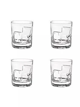 Vista Alegre | Portrait 4-Piece Old Fashion Glass Set,商家Saks Fifth Avenue,价格¥2971