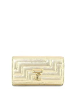 Jimmy Choo | Avenue Wallets & Card Holders Gold,商家Wanan Luxury,价格¥3624