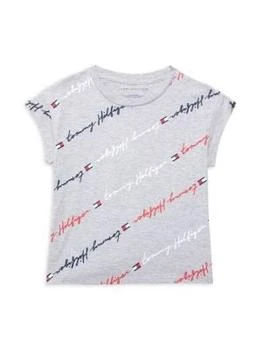 Tommy Hilfiger | ​Girl’s Stripe Logo Tee 3.1折