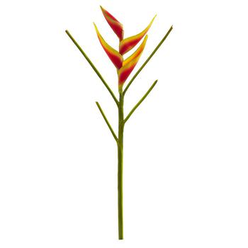 NEARLY NATURAL, NEARLY NATURAL | 26-In. Heliconia Artificial Flower, Set of 4商品图片 6.9折