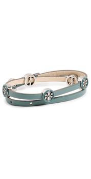 tory burch double lee, Tory Burch | Tory Burch Miller Enamel Double-Wrap Bracelet商品图片 