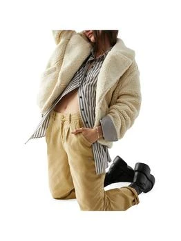 推荐Joplin Womens Faux Fur Warm Teddy Coat商品